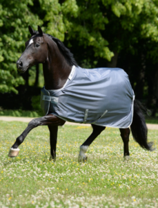 Smartex Rain - Factory Seconds - Iron Gate - grey robust, premium rug for horses