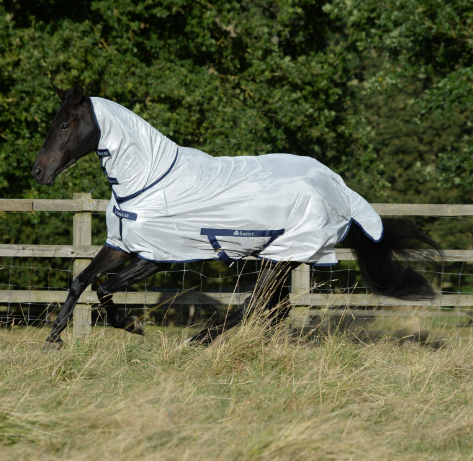 horse fly sheet from Bucas factory seconds. mesh fabric