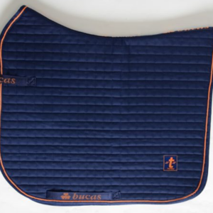 Therapy Saddle Pad Dressage - Factory Seconds - navy saddle pad with bucas therapy material